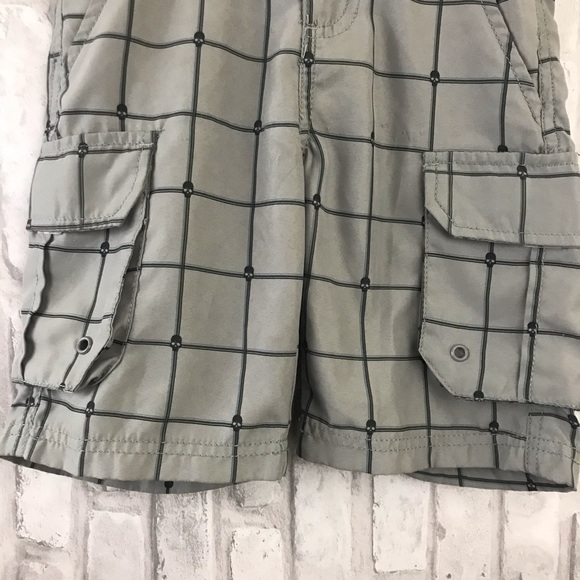 Op Boys Gray Swim Shorts - Picture 4 of 8